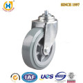 Swivel Hollow Kingpin Heavy Duty Industrial PU rigid Caster